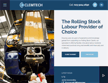 Tablet Screenshot of clemtech.co.uk
